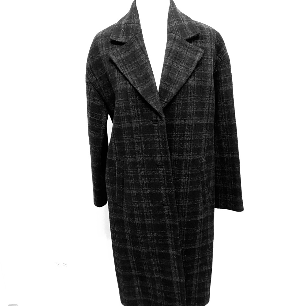 Eileen Fisher plaid jacket